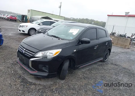 2022 Mitsubishi Mirage Es/Le from USA, damaged, VIN ML32AUHJ5NH007385